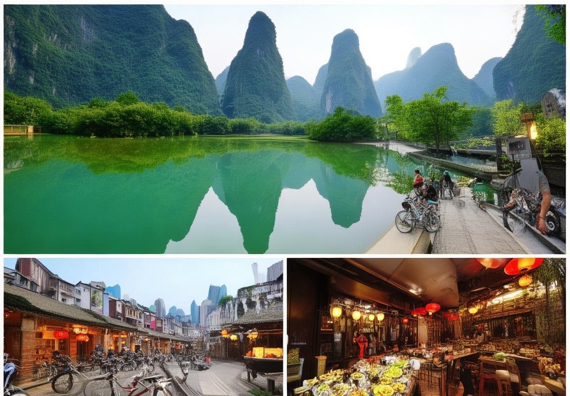 广州出发桂林阳朔周末游-西街美食-桂林阳朔