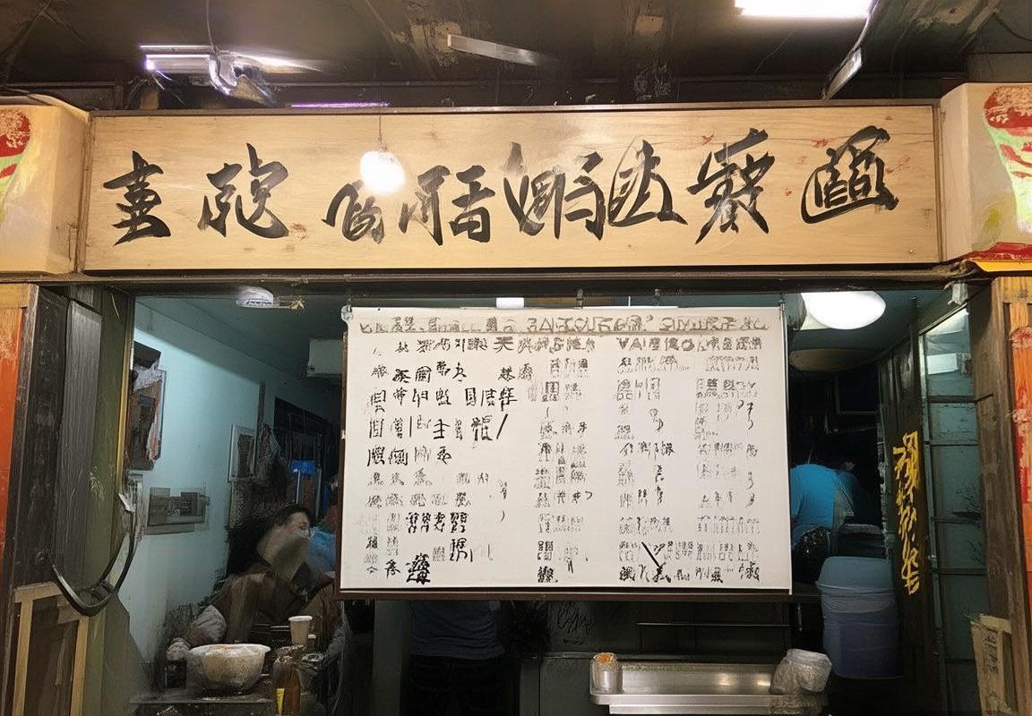 广州本地人从小喝的糖水铺：藏在老巷里的广州老字号糖水铺，手写菜单上的陈皮绿豆沙与臭草绿豆沙是经典
