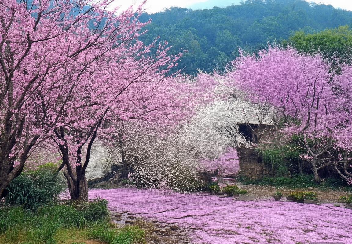春季周末赏花目的地推荐：广东杜鹃花海、江南樱花盛宴、北京桃花源、云南罗平油菜花海